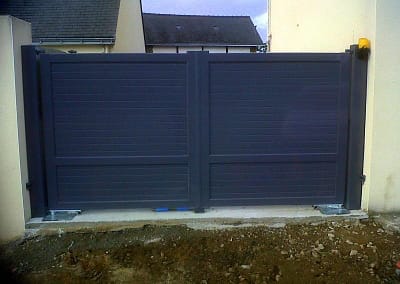 Portail metallique Blain