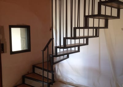 escalier metallique