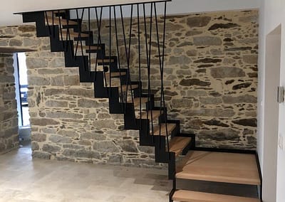 escalier metallique 44