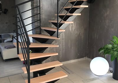 escalier métallique 44