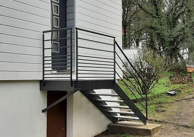 escalier métallique Nantes